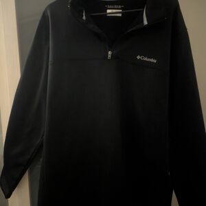 Columbia Black Quarter-Zip Fleece